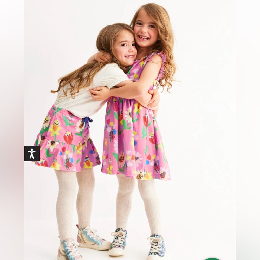 Mini Boden girl dress 5-6Y